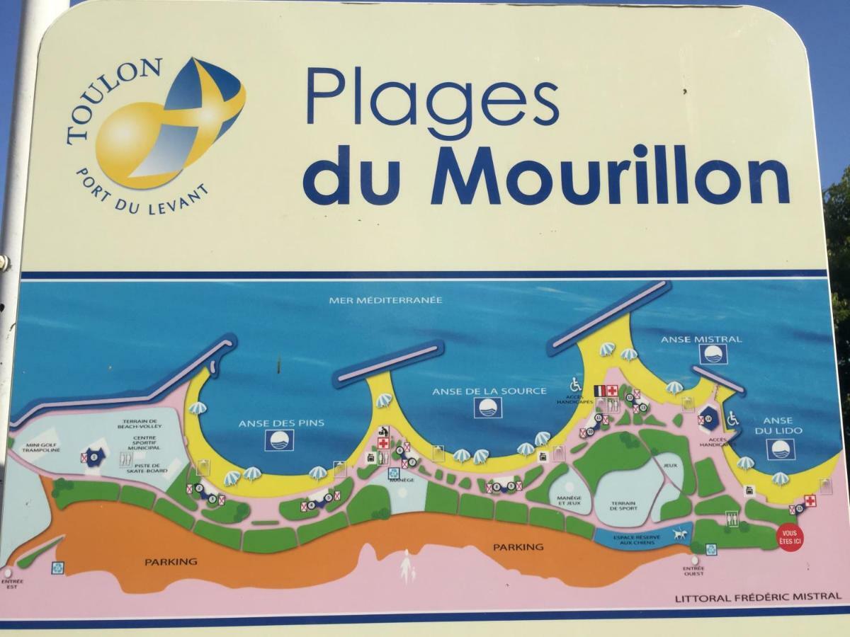 Le Suffren, Ventile ,Wifi, A 100 M De La Plage Toulon Eksteriør bilde